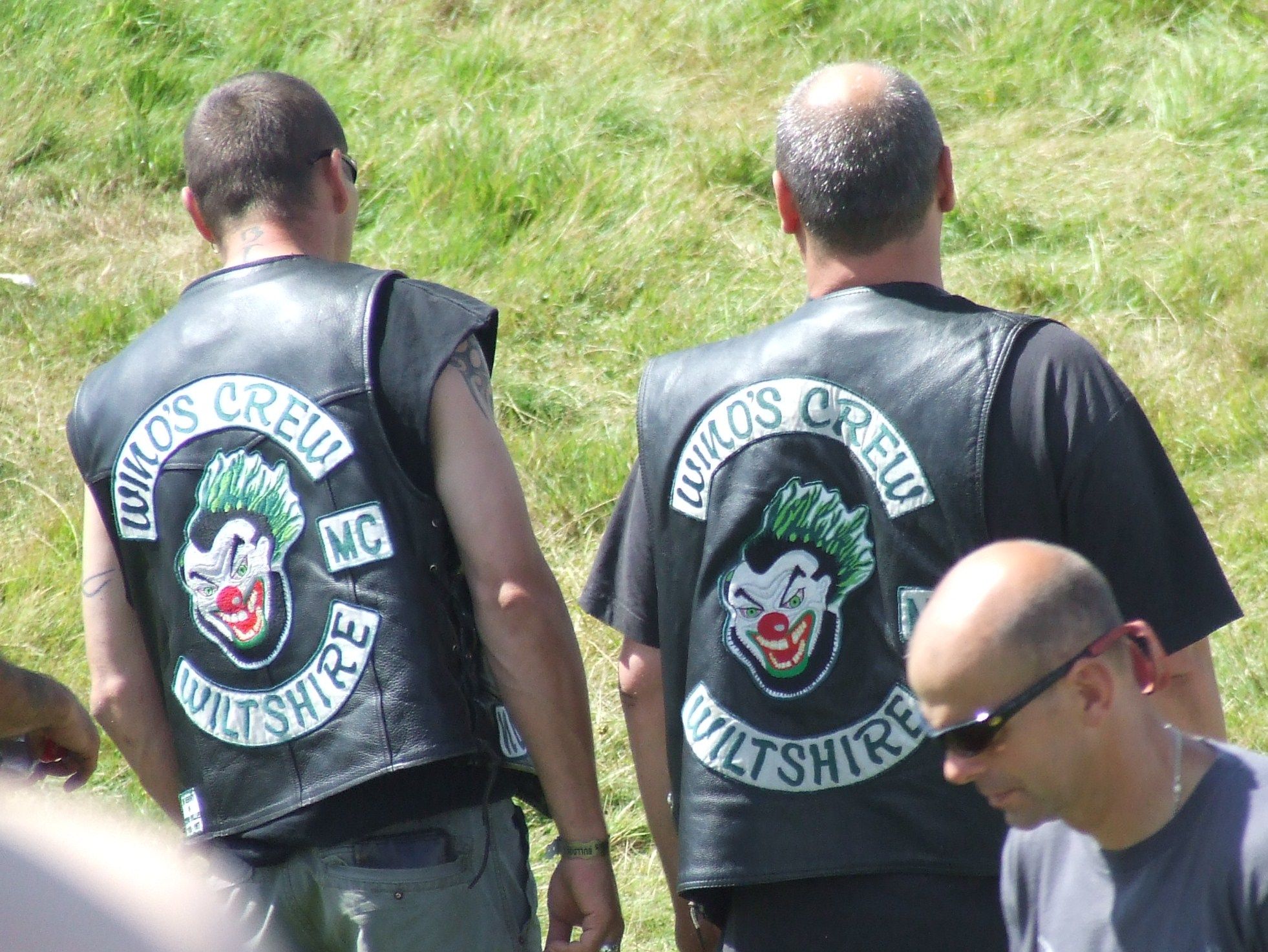 motorcycle club patches and colors